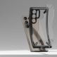 Ringke Fusion-X Case - хибриден удароустойчив кейс за Samsung Galaxy S24 Ultra (черен-прозрачен) thumbnail 4