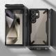 Ringke Fusion-X Case - хибриден удароустойчив кейс за Samsung Galaxy S24 Ultra (черен-прозрачен) thumbnail 5