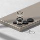 Ringke Camera Lens Frame Glass - предпазни стъклени лещи за камерата на Samsung Galaxy S24 Ultra (черен) thumbnail 2