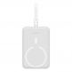 Baseus Magnetic Mini Wireless Charging Power Bank 10000 mAh 20W (P10022109223-00) - преносима външна батерия с вграден Ligtning кабел и безжично зареждане с MagSafe (бял)  thumbnail 2