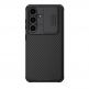 Nillkin CamShield Pro Magnetic Hard Case - хибриден удароустойчив кейс с MagSafe за Samsung Galaxy S24 (черен) thumbnail