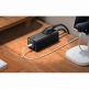 McDodo GaN Power Strip 70W (CH-4620) - захранване за ел. мрежа за лаптопи, смартфони и таблети с AC, USB-A и 2xUSB-C изходи за зареждане на мобилни устройства (черен) thumbnail 5