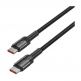 Tech-Protect Ultraboost Evo USB-C to USB-C Cable 100W - USB-C към USB-C кабел за устройства с USB-C порт (100 см) (черен) thumbnail 3