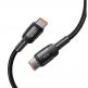 Tech-Protect Ultraboost Evo USB-C to USB-C Cable 100W - USB-C към USB-C кабел за устройства с USB-C порт (200 см) (черен) thumbnail 2