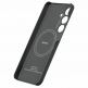 Pitaka MagEZ 4 600D Aramid Fiber MagSafe Case - кевларен кейс с MagSafe за Samsung Galaxy S24 Plus (черен-сив)  thumbnail 4