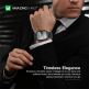 AmazingThing Titan Stainless Steel Band - стоманена каишка за Apple Watch 42мм, 44мм, 45мм, 46мм, Ultra 49мм (черен) thumbnail 8