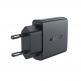 Acefast A65 PD GaN Fast Wall Charger 20W - захранване за ел. мрежа с USB-C изход с технология за бързо зареждане (черен)  thumbnail 3