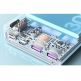 Romoss SW20S Pro Digital Display Power Bank 30W 20000 mAh - външна батерия с два USB-A и един USB-C изходи и технология за бързо зареждане (бял) thumbnail 7