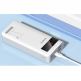Romoss Sense6PS Pro Power Bank 30W 20000 mAh - външна батерия с два USB-A и един USB-C изходи и технология за бързо зареждане (бял) thumbnail 8