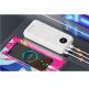 Romoss PSW30PF Digital Display Power Bank 22.5W 30000 mAh - външна батерия с два USB-A и един USB-C изходи и технология за бързо зареждане (бял) thumbnail 5