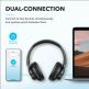 Anker Soundcore Life Q20i Hybrid Active Noise Cancelling Headphones - безжични слушалки с активна изолация на околния шум (тъмносин)  thumbnail 5