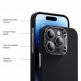 Benks Armor Air Kevlar Metal Frame Case 600D - кевларен кейс с MagSafe за iPhone 15 Pro Max (черен) thumbnail 7