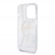 Guess IML Ringstand Glitter MagSafe Case - хибриден удароустойчив кейс с MagSafe за iPhone 15 Pro Max (прозрачен) thumbnail 7