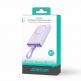 Joyroom Magnetic Power Bank with Lightning cable 20W 10000mAh - външна батерия с USB-C към Lightning кабел, USB-C и Lightning портове (лилав) thumbnail 2