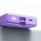 Joyroom Magnetic Power Bank with Lightning cable 20W 10000mAh - външна батерия с USB-C към Lightning кабел, USB-C и Lightning портове (лилав) thumbnail 5