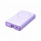 Joyroom Magnetic Power Bank with Lightning cable 20W 10000mAh - външна батерия с USB-C към Lightning кабел, USB-C и Lightning портове (лилав) thumbnail 7