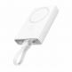 Joyroom Magnetic Power Bank with Lightning cable 20W 10000mAh - външна батерия с USB-C към Lightning кабел, USB-C и Lightning портове (бял) thumbnail
