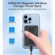 Choetech B662 Wireless MagSafe Powerbank  5000 mAh - преносима външна батерия с USB-C и USB-A портове и безжично зареждане с MagSafe (черен) thumbnail 4