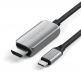 Satechi USB-C to HDMI 2.1 8K Cable - кабел за свързване от USB-C към HDMI 8K (200 см) (черен)  thumbnail 2