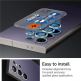 Spigen Glass.tR EZ Fit Optik Pro Tempered Glass 2 Pack - 2 комплекта предпазни стъклени лещи за камерата на Samsung Galaxy S24 Ultra (лилав) thumbnail 9