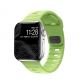 Nomad Sport Strap Glow 2.0 - силиконова каишка за Apple Watch 38мм, 40мм, 41мм, 42мм (2024) (светлозелен) thumbnail