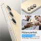 Spigen Glas.tR EZ Fit Optik Pro Lens Protector 2 Pack - 2 комплекта предпазни стъклени лещи за камерата на Samsung Galaxy S24 (жълт) thumbnail 7