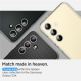 Spigen Glas.tR EZ Fit Optik Pro Lens Protector 2 Pack - 2 комплекта предпазни стъклени лещи за камерата на Samsung Galaxy S24 (жълт) thumbnail 10
