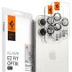 Spigen Glass tR EZ Fit Optik Pro Lens Protector 2 Pack - 2 комплекта предпазни стъклени лещи за камерата на iPhone 16 Pro, iPhone 16 Pro Max, iPhone 15 Pro, iPhone 15 Pro Max (бял) thumbnail