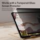 ESR Paper Feel Privacy Magnetic Screen Protector - магнитно защитно покритие (подходящо за рисуване) с определен ъгъл на виждане за дисплея на iPad Air 13 (2024), iPad Pro 12.9 M2 (2022), iPad Pro 12.9 M1 (2021), iPad Pro 12.9 (2020), iPad Pro 12.9 (2018) thumbnail 6