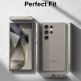 Ringke Fusion Case - хибриден удароустойчив кейс за Samsung Galaxy S24 Ultra (прозрачен-мат) thumbnail 7