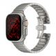 JustMobile Titanium DLC Band - титаниева каишка за Apple Watch 42мм, 44мм, 45мм, 46мм, Ultra 49мм (сребрист) thumbnail 3