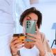 Techsuit Shockproof Clear Silicone Case - удароустойчив силиконов (TPU) калъф за Samsung Galaxy S24 Ultra (прозрачен)  thumbnail 4