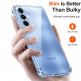 Techsuit Shockproof Clear Silicone Case - удароустойчив силиконов (TPU) калъф за Samsung Galaxy A25 5G (прозрачен)  thumbnail 6