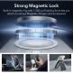 ESR Halolock Classic Pro MagSafe Hybrid Protection Set - хибриден удароустойчив кейс с MagSafe и стъклено защитно покритие за дисплея на iPhone 15 Pro Max (прозрачен) thumbnail 5