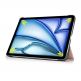 Techsuit FoldPro Leather Case - кожен кейс и поставка за iPad Air 11 (2024) (розово злато) thumbnail 5