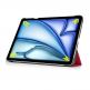 Techsuit FoldPro Leather Case - кожен кейс и поставка за iPad Air 11 (2024) (червен) thumbnail 3