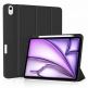 Techsuit Flex Trifold Case - термополиуретанов (TPU) кейс и поставка за iPad Air 11 (2024) (черен) thumbnail