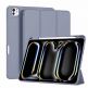 Techsuit Flex Trifold Case - термополиуретанов (TPU) кейс и поставка за iPad Pro 11 (2024) (лилав) thumbnail