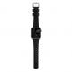 Nomad Active Band Pro - кожена (естествена кожа) каишка за Apple Watch 42мм, 44мм, 45мм, 46мм, Ultra 49мм (черен-сребрист) thumbnail 8