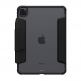 Spigen Air Skin Pro Hybrid Case - полиуретанов калъф с отделящ се кейс и поставка за iPad Pro 11 (2024) (черен-прозрачен) thumbnail 2