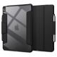 Spigen Air Skin Pro Hybrid Case - полиуретанов калъф с отделящ се кейс и поставка за iPad Air 13 (2024) (черен-прозрачен) thumbnail