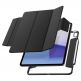 Spigen Air Skin Pro Hybrid Case - полиуретанов калъф с отделящ се кейс и поставка за iPad Air 13 (2024) (черен-прозрачен) thumbnail 6
