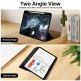 4smarts Folio Basic Case - полиуретанов калъф с поставка и отделение за Apple Pencil за iPad Pro 13 (2024) (черен) thumbnail 9