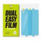 Ringke Dual Easy Film 2x Screen Protector - 2 броя защитни покрития за дисплея на Samsung Galaxy Z Flip6 (прозрачен) thumbnail 6