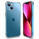 Techsuit Shockproof Clear Silicone Case - удароустойчив силиконов (TPU) калъф за Apple iPhone 14 Plus (прозрачен)  thumbnail