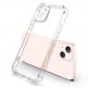 Techsuit Shockproof Clear Silicone Case - удароустойчив силиконов (TPU) калъф за Apple iPhone 14 Plus (прозрачен)  thumbnail 3