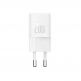 Baseus GaN 5 Mini Fast Wall Charger 20W (CCGN050102) - захранване за ел. мрежа с USB-C изход с технология за бързо зареждане (бял) thumbnail 2