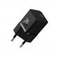 Baseus GaN 5 Mini Fast Wall Charger 20W (CCGN050101) - захранване за ел. мрежа с USB-C изход с технология за бързо зареждане (черен) thumbnail
