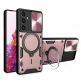 Techsuit CamGuard Pro Case - хибриден удароустойчив кейс с вградена поставка за Samsung Galaxy A15 4G, Galaxy A15 5G (розово злато)  thumbnail