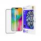 Lito D Plus Pro Clear Tempered Glass - обхващащо и ръбовете стъклено защитно покритие за дисплея на iPhone 16 (черен-прозрачен)  thumbnail